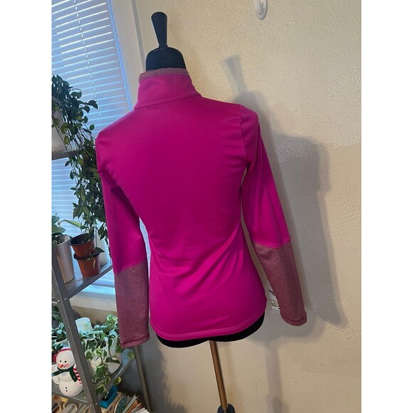 The North Face 1/4 Zip Cinder 100 pink Pulover Size XS - Picture 6 of 6